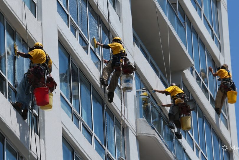 people cleaning residential buildings professional (1)
